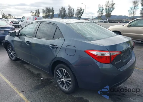 2016 Toyota Corolla Le Plus from USA, damaged, VIN 2T1BURHE4GC582783
